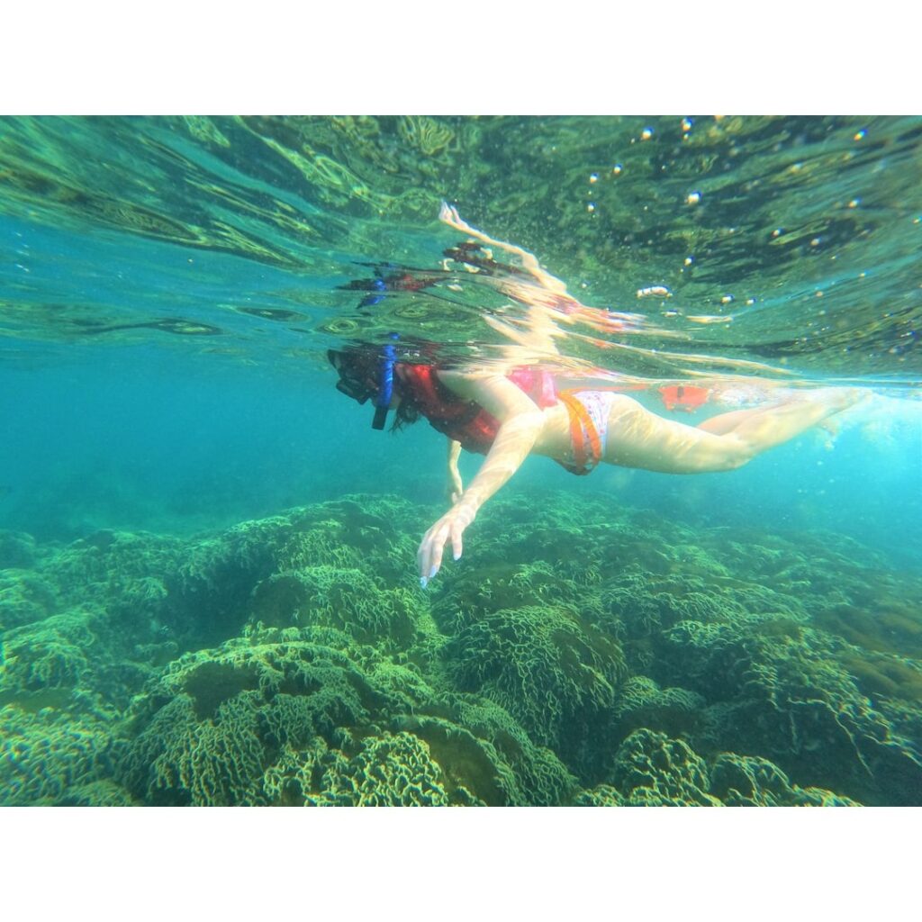 Snorkeling in Hawaii is one of the popular water activities available on the Big Island.