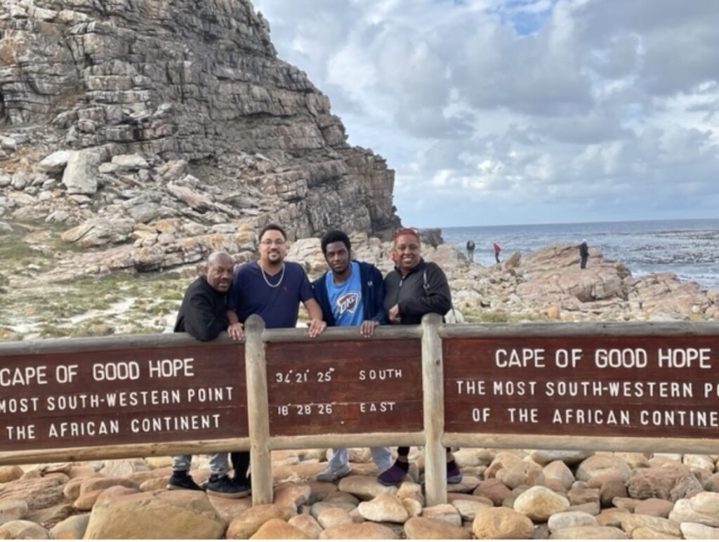 Cape of good Hope is the most Southern point in South Africa.