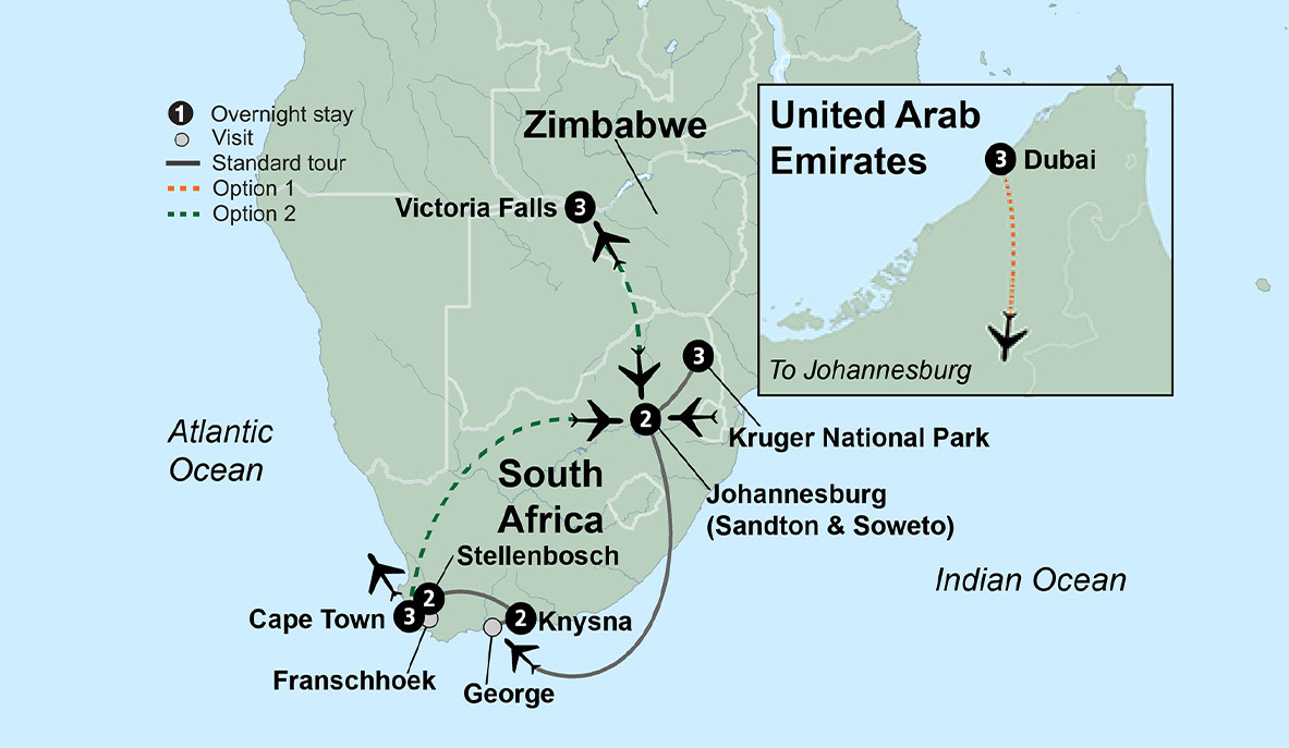 Spectacular South Africa itinerary