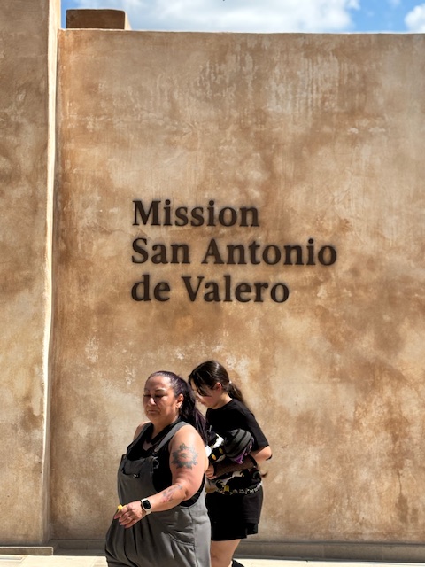 The Mission is an integral part of the Alamo.