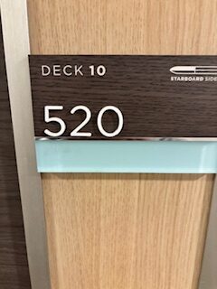 My room on Royal Caribbean Ovation of the Seas inaugural sailing from Los Angeles.