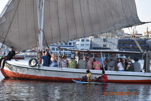 The Feluccas of ancient Egypt is a modern day attraction.