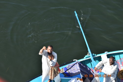 Locals selling merchandise on the majestic Nile River.