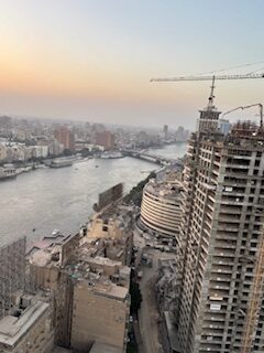 River Nile view  from Ramese Hilton, Cairo