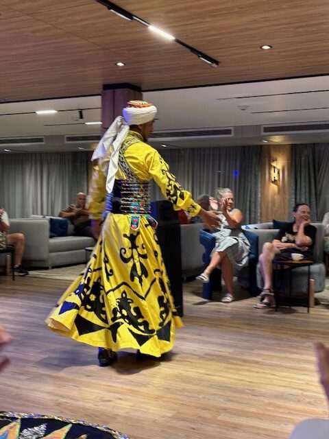 Entertainment on a dream river nile cruise.