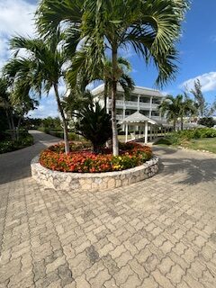Beautiful flower Round a bout at the Grand Palladium Lady Hamilton.