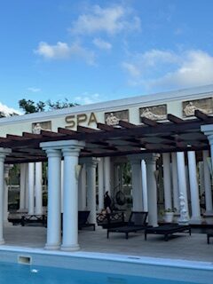 The world class spa at the resort .