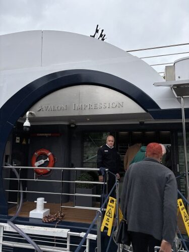 The Avalon Waterways Impression was my home during the Danube River cruise.