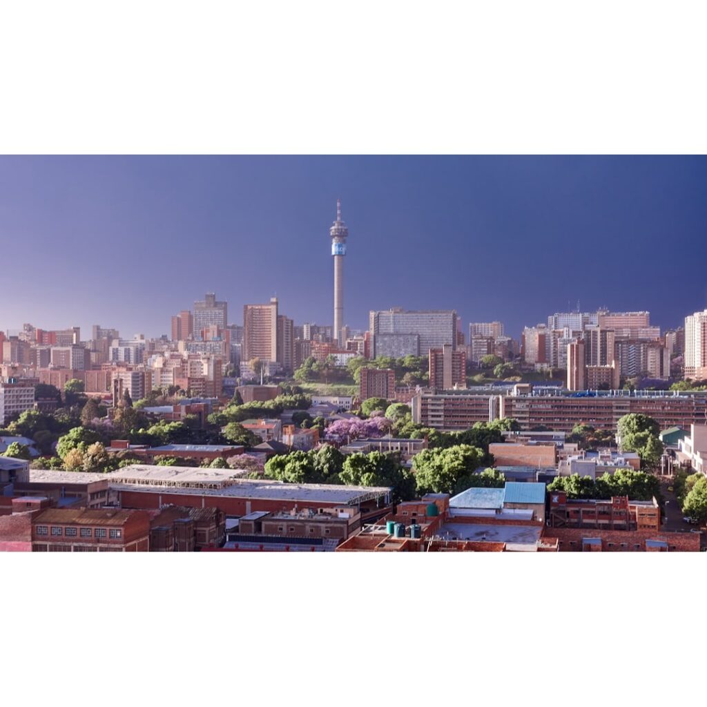 Jo'burg is a city you visit and you experience. 