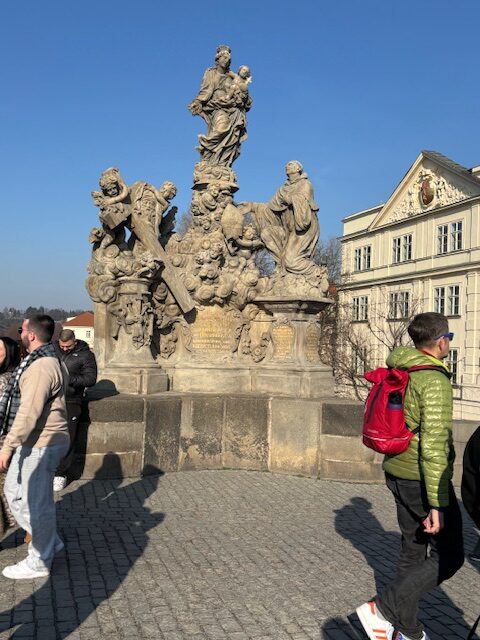 The Old Town Magic of Charles Bridge during Sunrise.