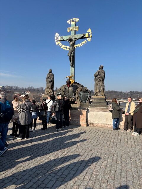 Exploring Charles Bridge was my great Prague adventure.