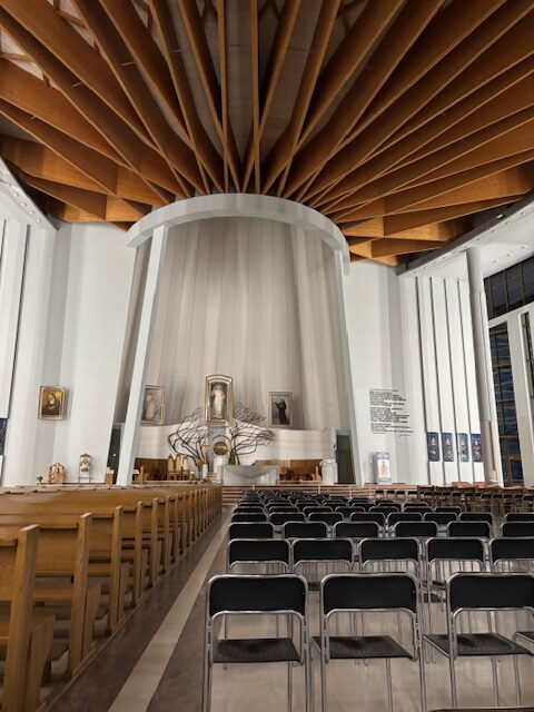 There are several churches in Old Town Poland.