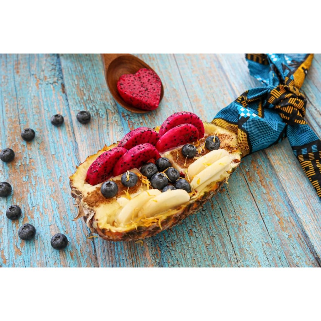 During your dream escape you must enjoy pineapples for breakfast.