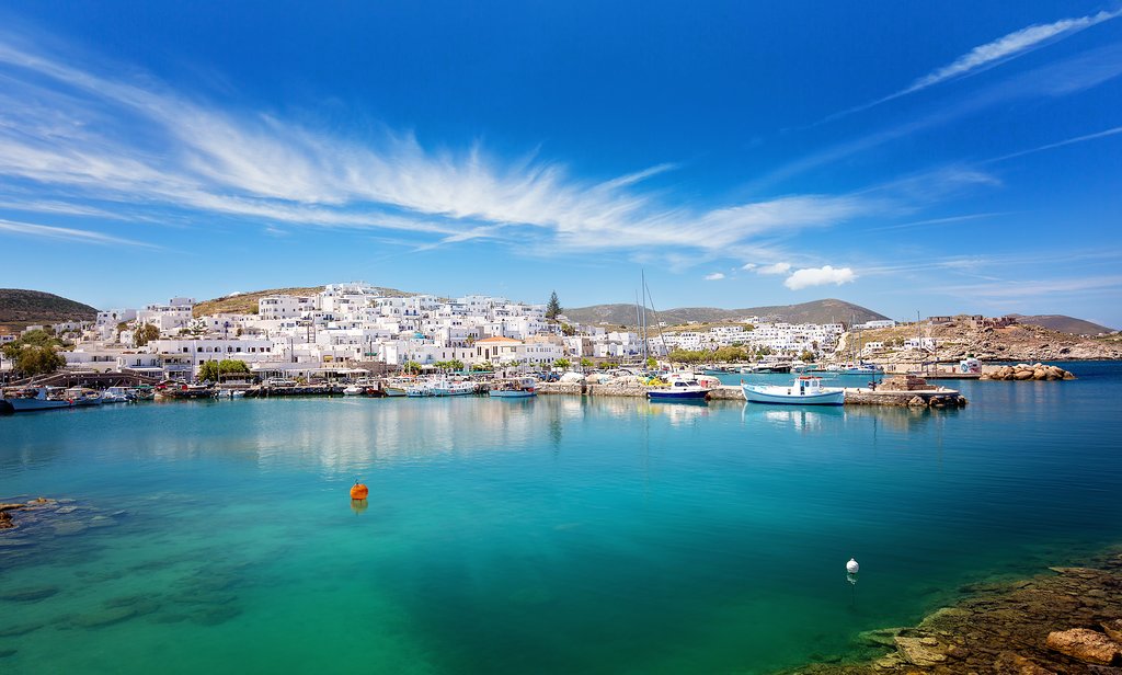 Whitewashed Greek Villages