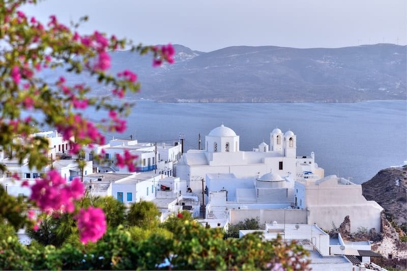 Whitewashed Greek Villages
